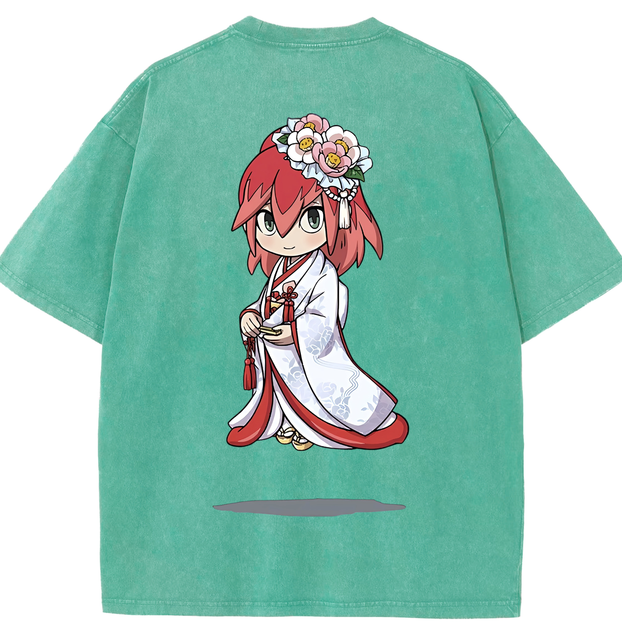 （画像用） 妖怪ウォッチ Yo-kai Watch 綿100% ヴィンテージ風 半袖Tシャツ（背面プリント）